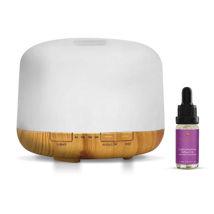 Dr Botanicals Premium 5 In 1 Aromatherapy Captivating Rose Diffuser Kit - skinChemists