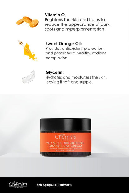 Vitamin C Brightening Orange Day Cream 50ml - skinChemists
