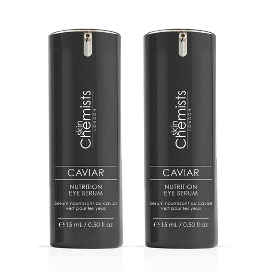 skinChemists Caviar Nutrition Eye Serum 15ml Twin Value Savings Pack