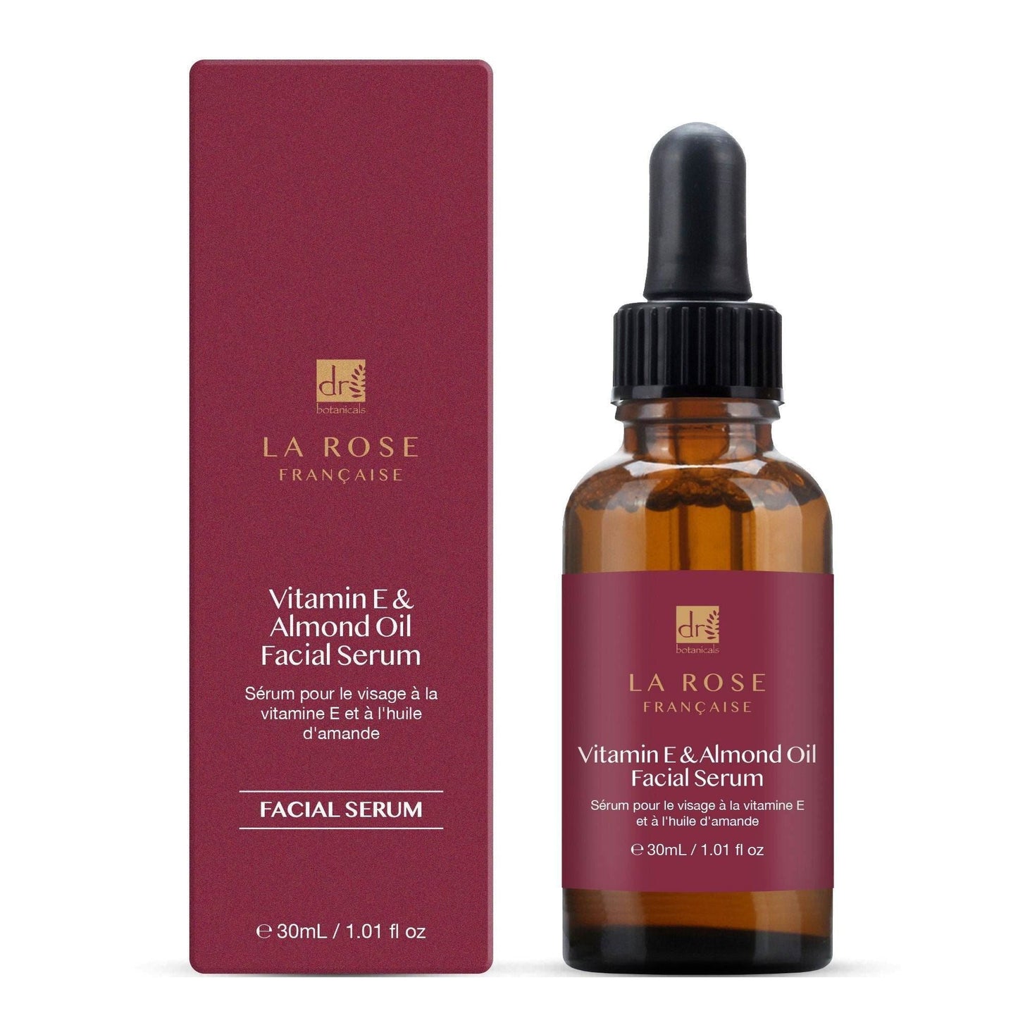 Dr Botanicals La Rose Francaise Facial Oil 30ml Twin Value Savings Pack - skinChemists
