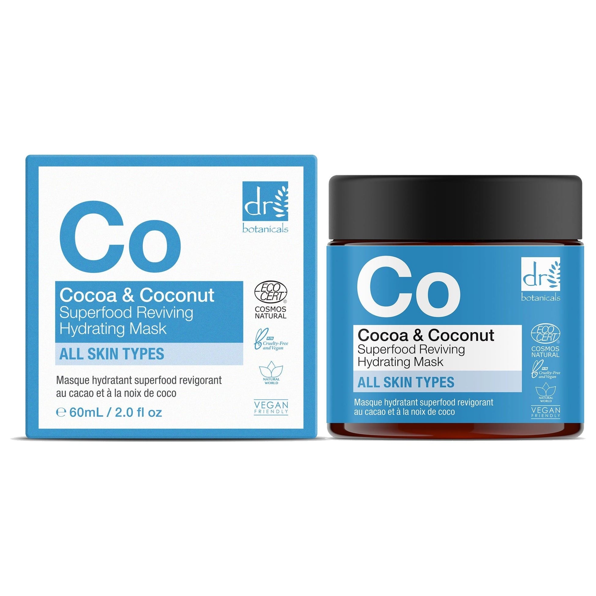Cocoa & Coconut Superfood Reviving Hydrating Mask Duo - skinChemists