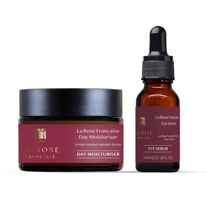 Dr Botanicals La Rose Francaise Duo Moisturiser & Eye Serum Kit - skinChemists