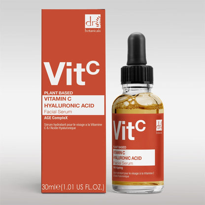 Vitamin C 5% & Hyaluronic Acid 2% Hydrating Facial Serum 30ml - skinChemists