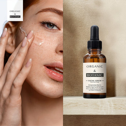 Amazonian Berry Serum with Hyaluronic Acid & Vitamin C - 30ml - Antioxidant-Rich, Hydrating, & Revitalizing for Radiant, Youthful Skin - skinChemists