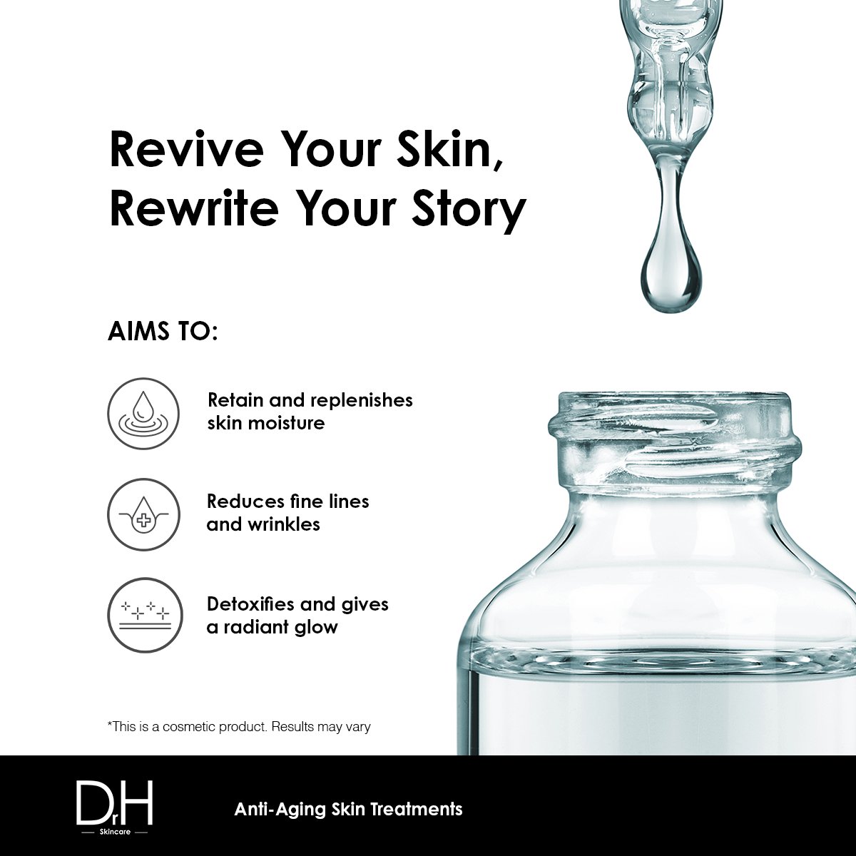 Anti-Ageing Hyaluronic Acid Facial Serum 30ml - skinChemists