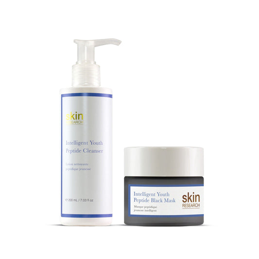 Skin Research Youth Peptide Cleanser & Mask Routine