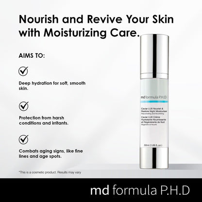 Caviar LUX Nourish & Restore Night Moisturiser 50ml - skinChemists