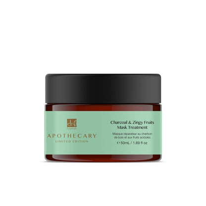 Dr Botanicals Charcoal & Zingy Fruits Treatment Mask 50ml Twin Value Savings Pack - skinChemists