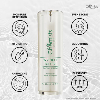 Wrinkle Killer 4% Syn-Ake Facial Serum 30ml - skinChemists