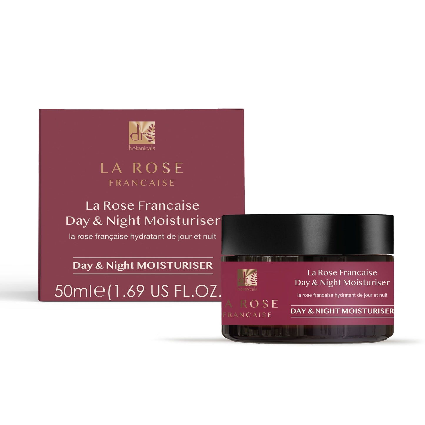 Dr Botanicals La Rose Francaise Duo Moisturiser & Eye Serum Kit - skinChemists