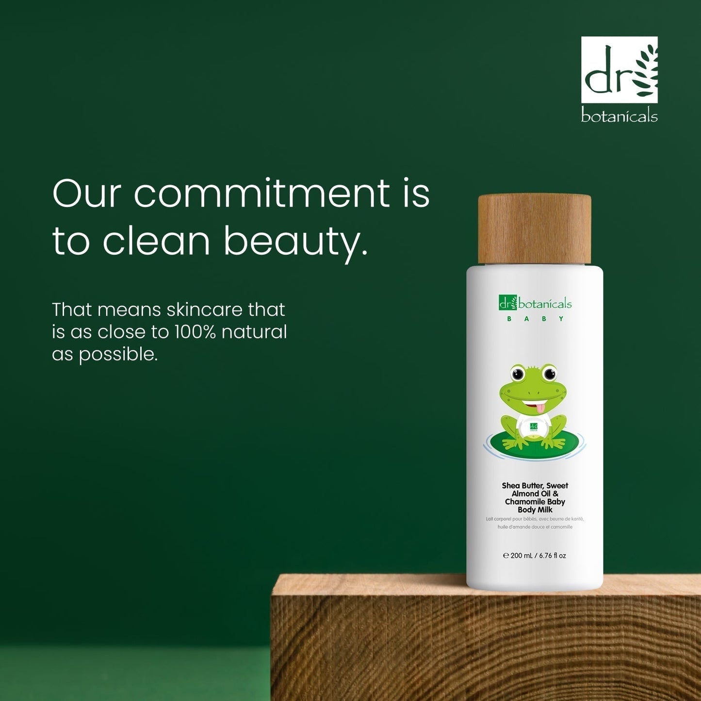 Sweet Almond Oil & Chamomile Baby Body Milk 200ml x 2 Duo Pack