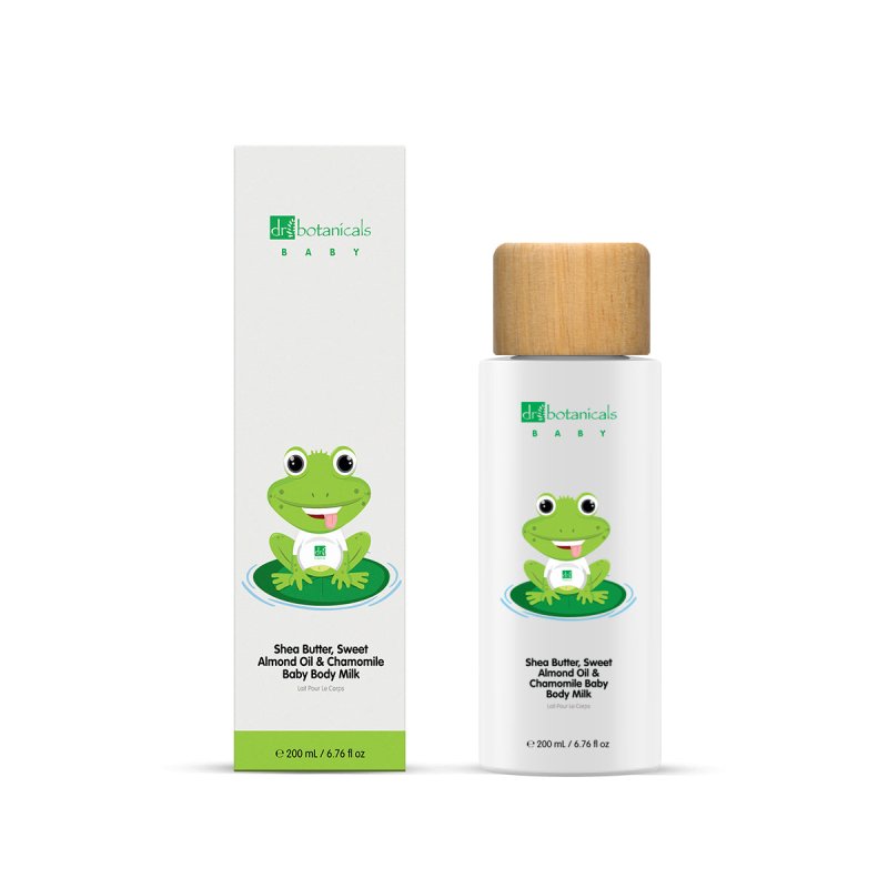 Baby Sweet Almond Oil Diaper Cream & Body Milk Kit - Dr Botanicals