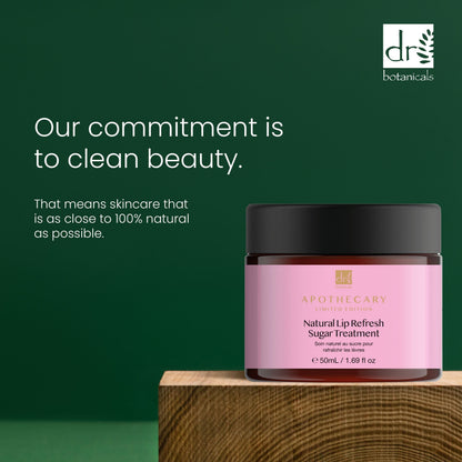 Dr Botanicals Natural Lip Refresh Sugar Treatment 50ml Twin Value Savings Pack - skinChemists