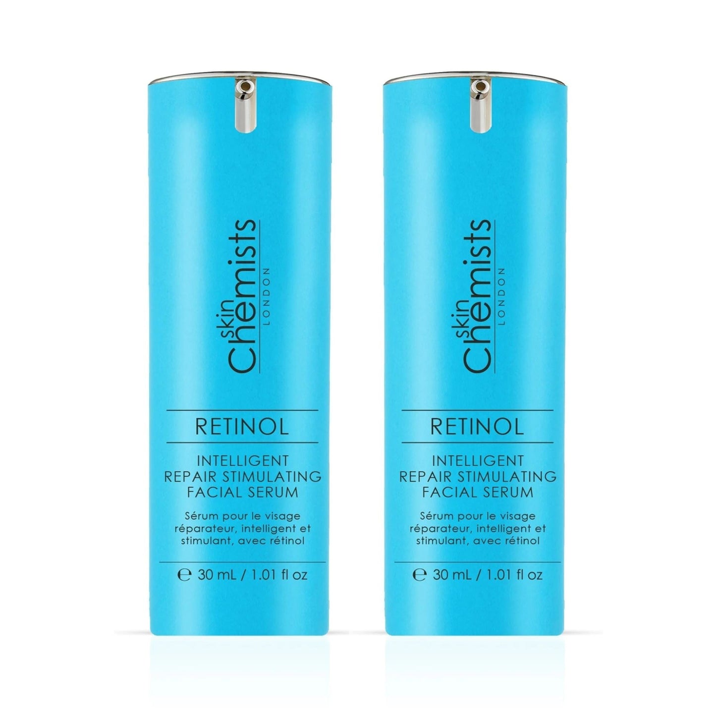 skinChemists Retinol Intelligent Repair Stimulating Facial Serum 30ml Twin Value Savings Pack - skinChemists