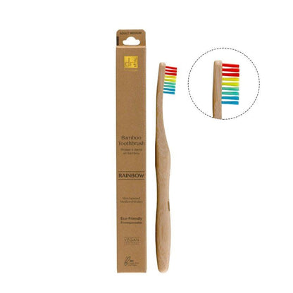 Bamboo Toothbrush Rainbow - skinChemists