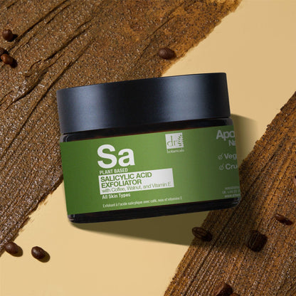 Salicylic Acid Exfoliator with Coffee, Walnut & Vitamin E 60ml - skinChemists