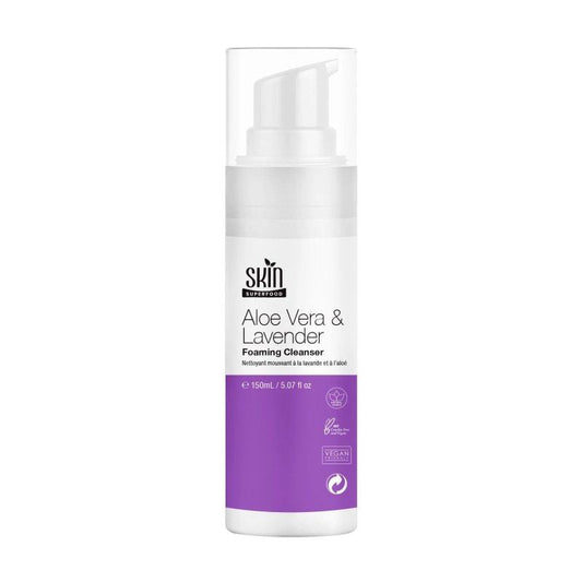 SF Aloe Vera & Lavender Foaming Cleanser 150ml - skinChemists
