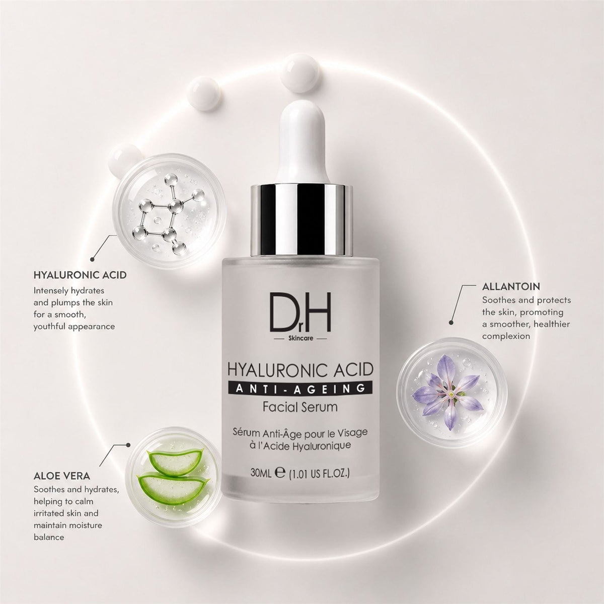 Dr H Hyaluronic Acid Facial Serum 30ml