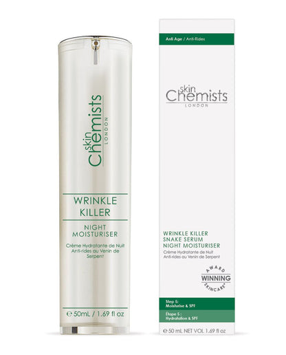 skinChemists Wrinkle Killer Night & facial serum - skinChemists