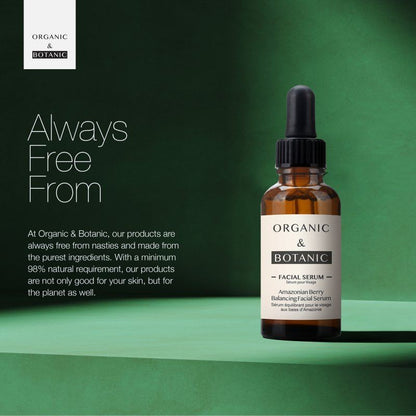 Amazonian Berry Serum with Hyaluronic Acid & Vitamin C - 30ml - Antioxidant-Rich, Hydrating, & Revitalizing for Radiant, Youthful Skin - skinChemists