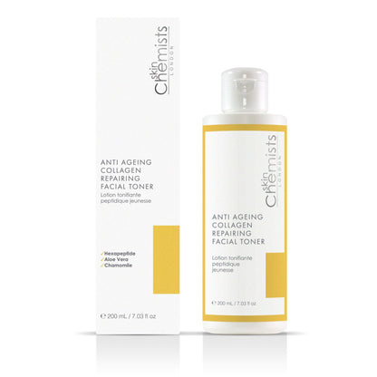 skinChemists Anti-Ageing Collagen Repairing Facial Toner 200ml Twin Value Savings Pack - skinChemists
