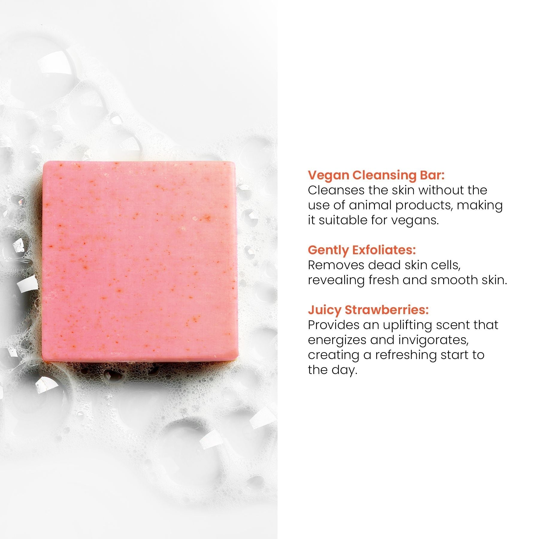 Dr Botanicals Hydrating Rose Facial Cleansing Bar 100g Twin Value Savings Pack