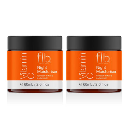 Feel Like Beauty Vitamin C Night Moisturiser 60ml Twin Value Savings Pack - skinChemists