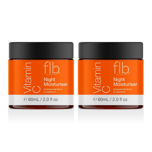 Feel Like Beauty Vitamin C Night Moisturiser 60ml Twin Value Savings Pack
