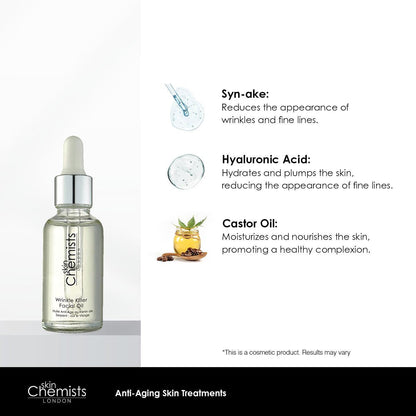 skinChemists Wrinkle Killer Facial Oil 30ml Twin Value Savings Pack - skinChemists