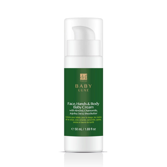 Dr Botanicals Baby Lux Face, Hands & Body Baby Cream 50ml Twin Value Savings Pack