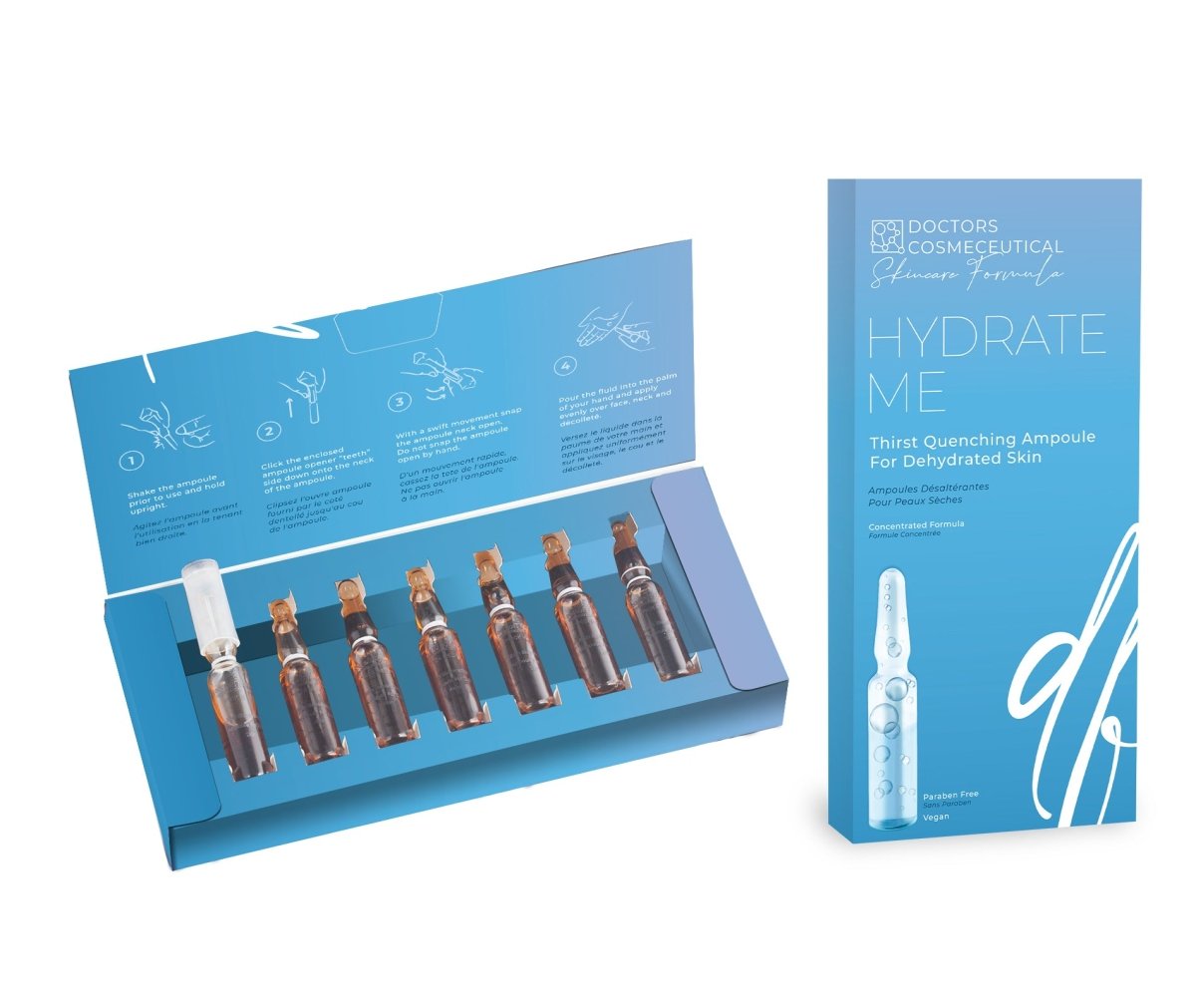 Doctors Formula Ampoules Full Plan 28 days - Hydrate Me - skinChemists