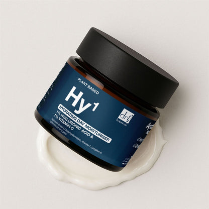 Dr Botanicals Hydrating Face Cream | 1% Hyaluronic Acid & 1% Vitamin C | Hydrating Daily Moisturiser