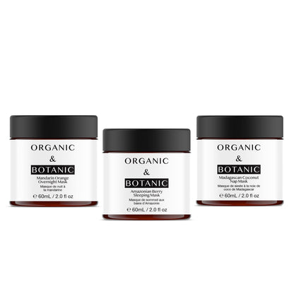 Organic & Botanic Overnight Mask Trio Pack - skinChemists