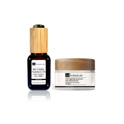 Dr Botanicals Anti-Ageing Plant-Based Moisturiser & Facial Oil Kit - skinChemists