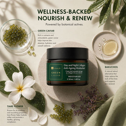 Green Caviar Day & Night Collagen Anti-Ageing Moisturiser 50ml - skinChemists