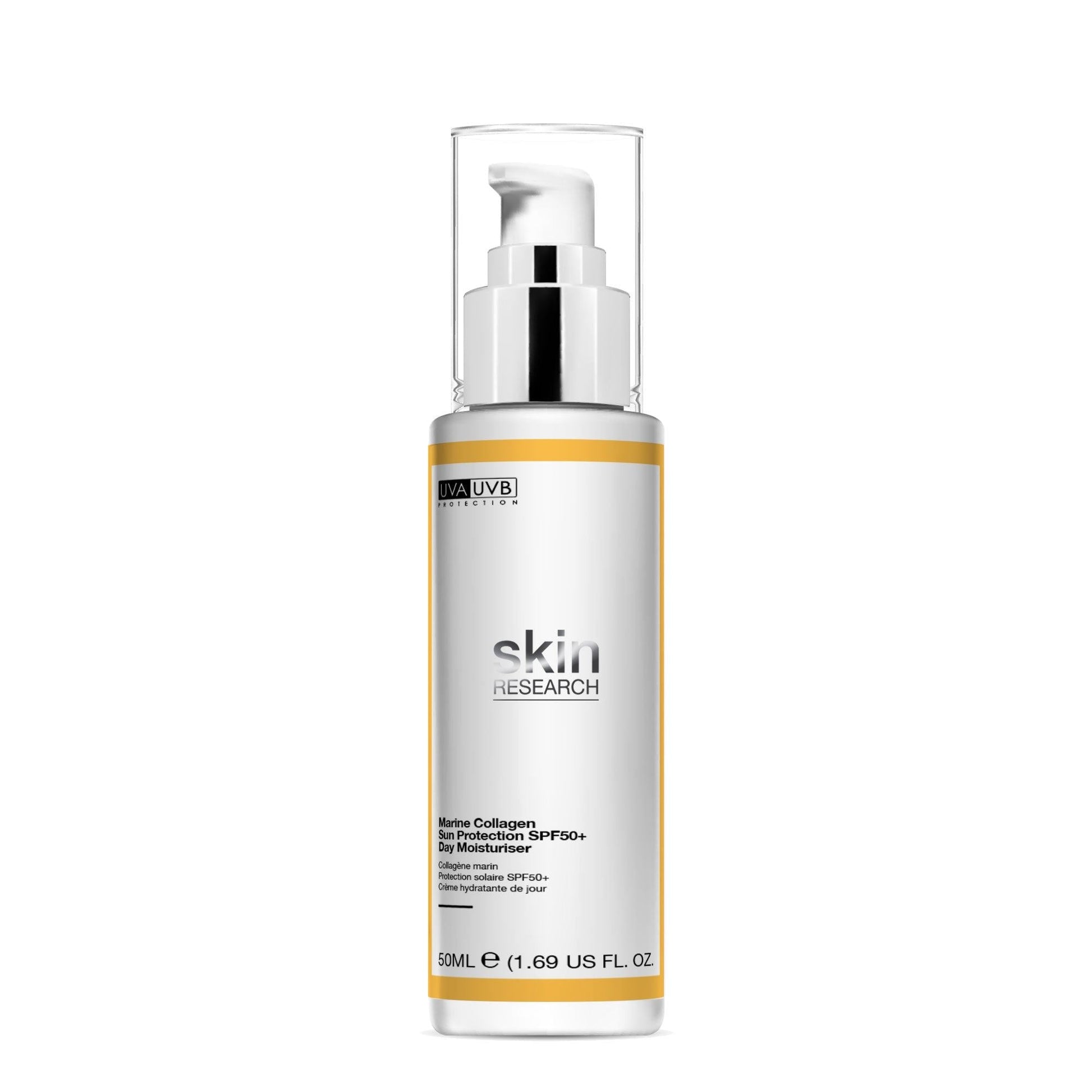 Skin Research Sun Protection SPF 50 Day Moisturiser 50ml - skinChemists