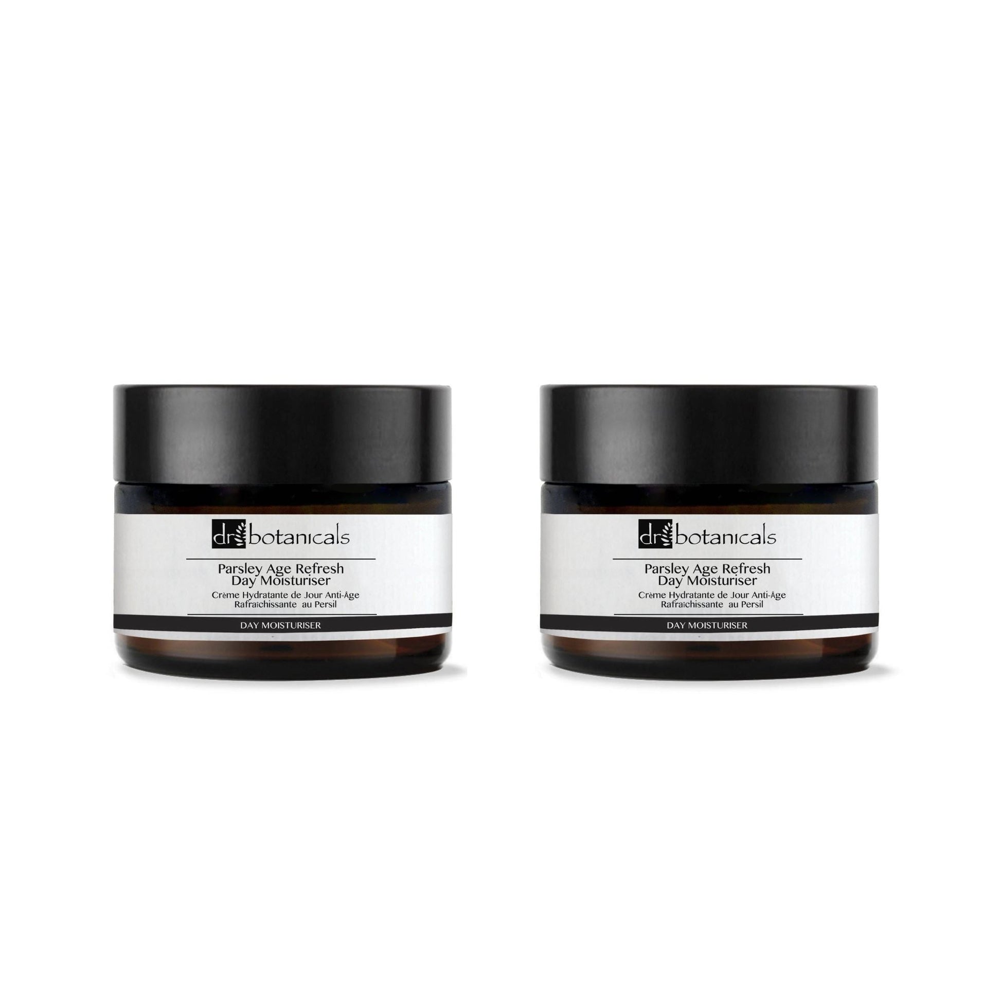 Dr Botanicals Parsley Age Refresh Day Moisturiser 50ml Twin Value Savings Pack - skinChemists