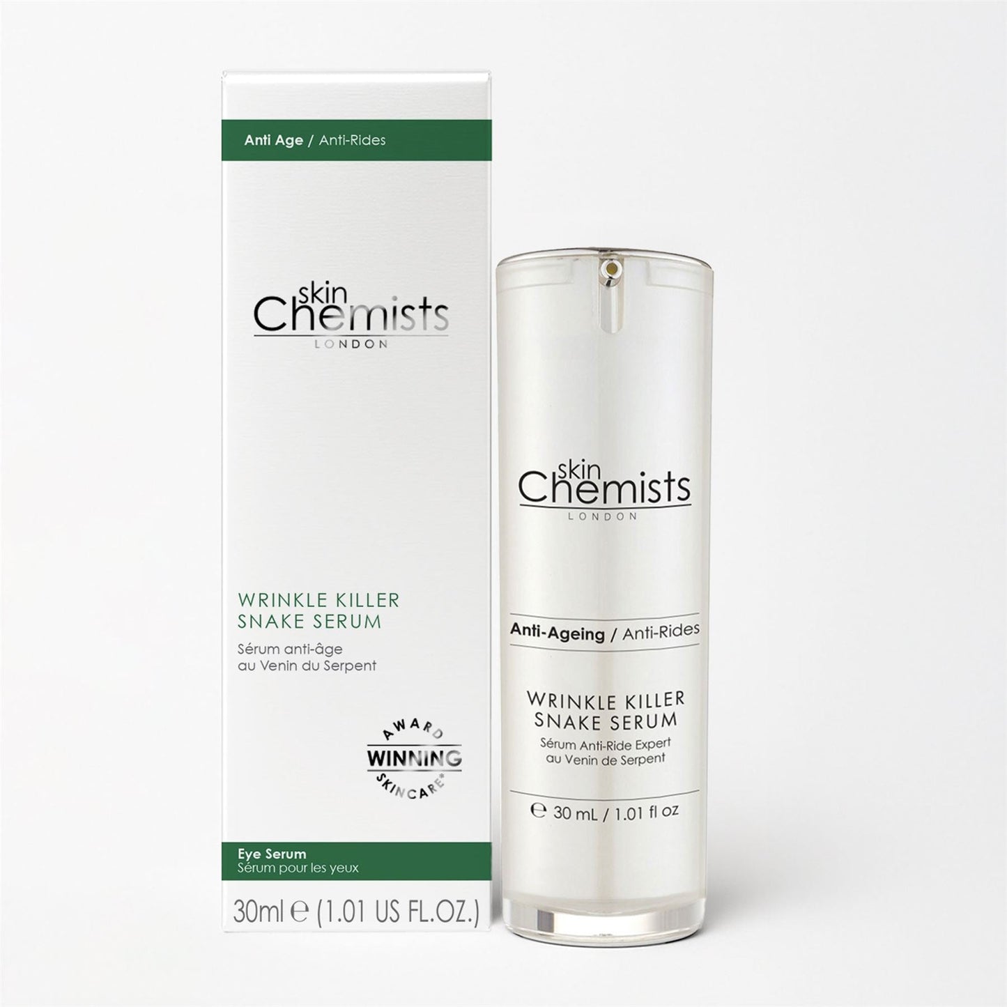 Wrinkle Killer Snake Serum 30ml - skinChemists