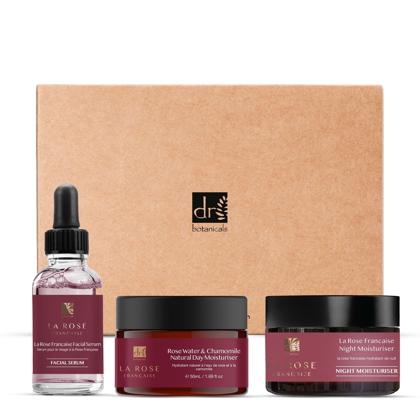 DB La Rose Française - Day Moisturiser, Night Moisturiser and Facial Serum - skinChemists