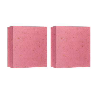 Dr Botanicals La Rose Francaise Facial Cleansing Bar 100g Twin Value Savings Pack - skinChemists