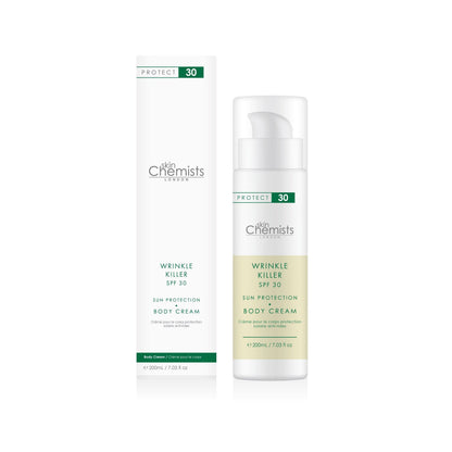 Wrinkle Killer SPF 50+30 Body Cream and Day Moisturiser - skinChemists