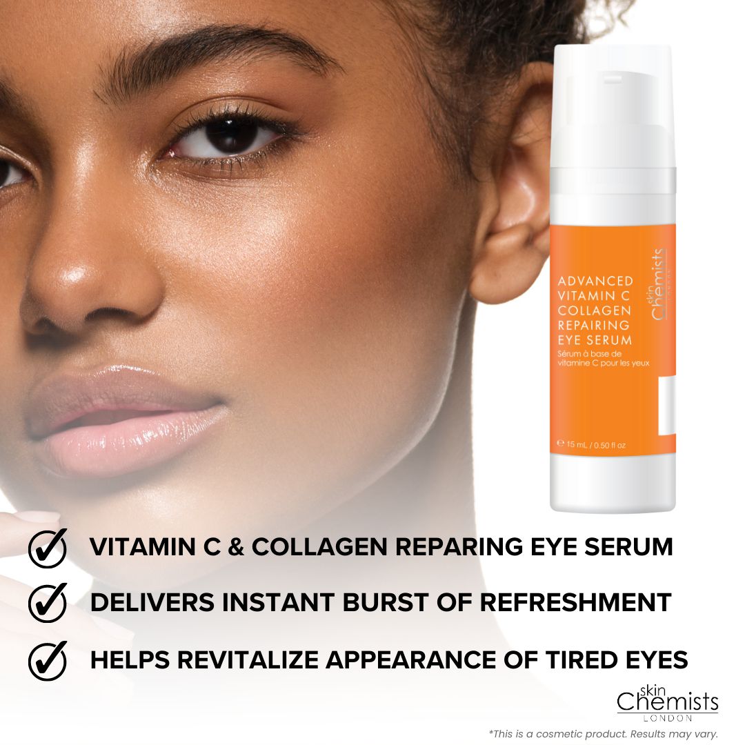 skinChemists Advanced Vitamin C Collagen Repairing Eye Serum 15ml Twin Value Savings Pack - skinChemists