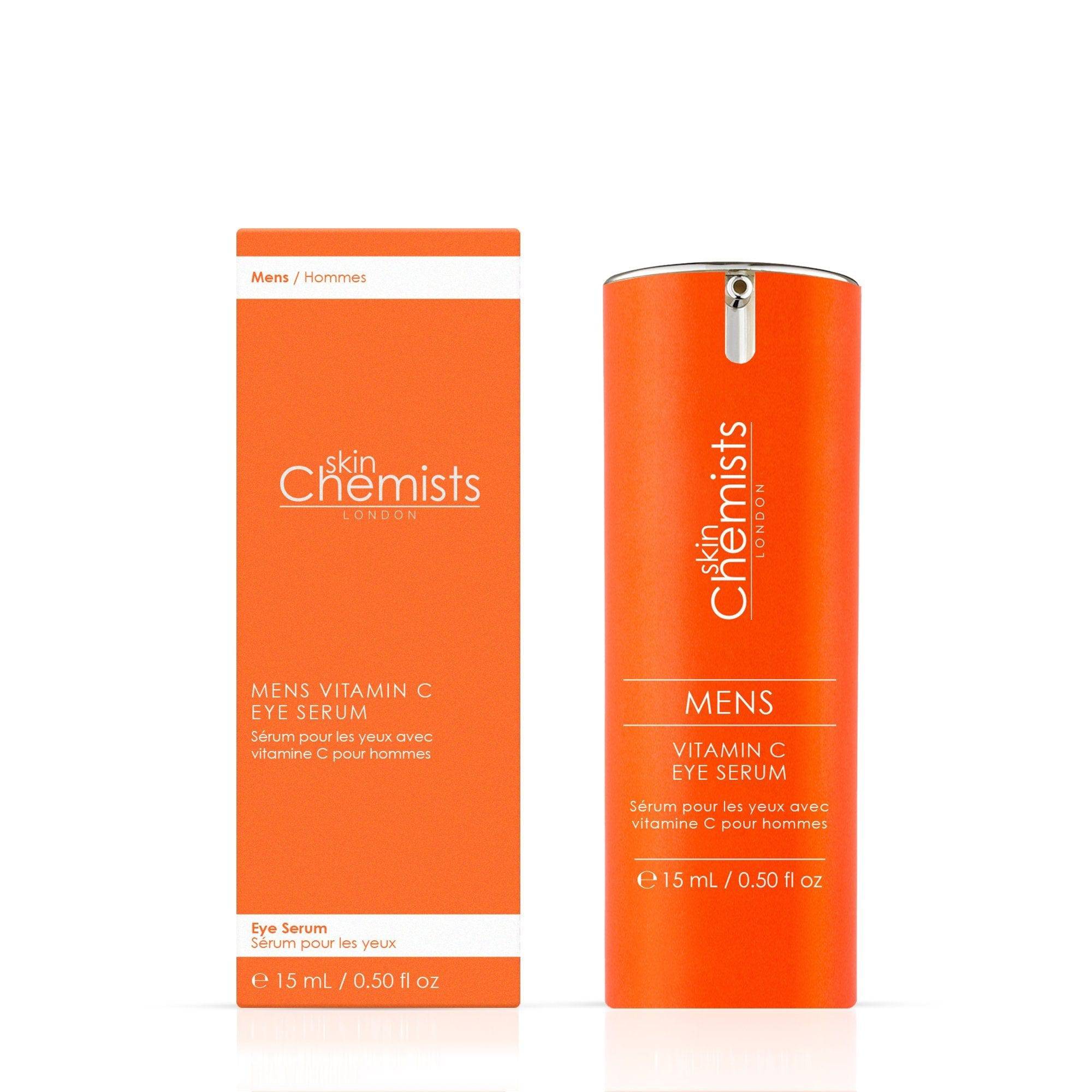 skinChemists Men's Vitamin C Eye Serum 15ml Twin Value Savings Pack - skinChemists