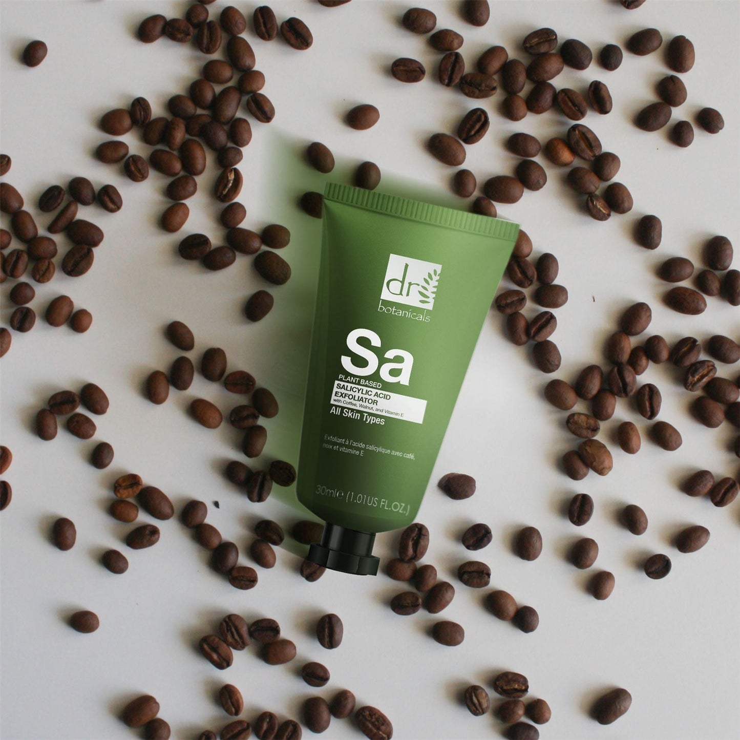Salicylic Acid Exfoliator with Coffee, Walnut & Vitamin E 30ml - skinChemists