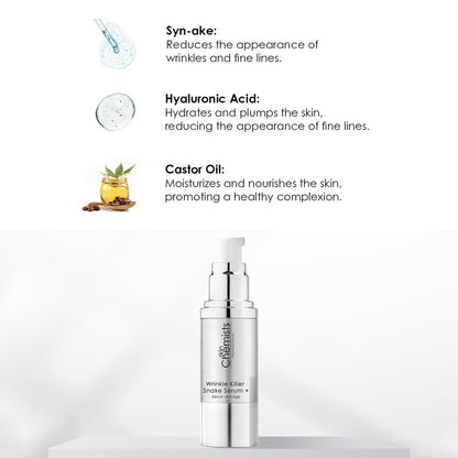 Wrinkle Killer Snake Serum 30ml - skinChemists