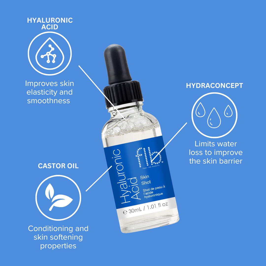 Feel Like Beauty Hyaluronic Acid Skin Shot 30ml Twin Value Savings Pack - skinChemists