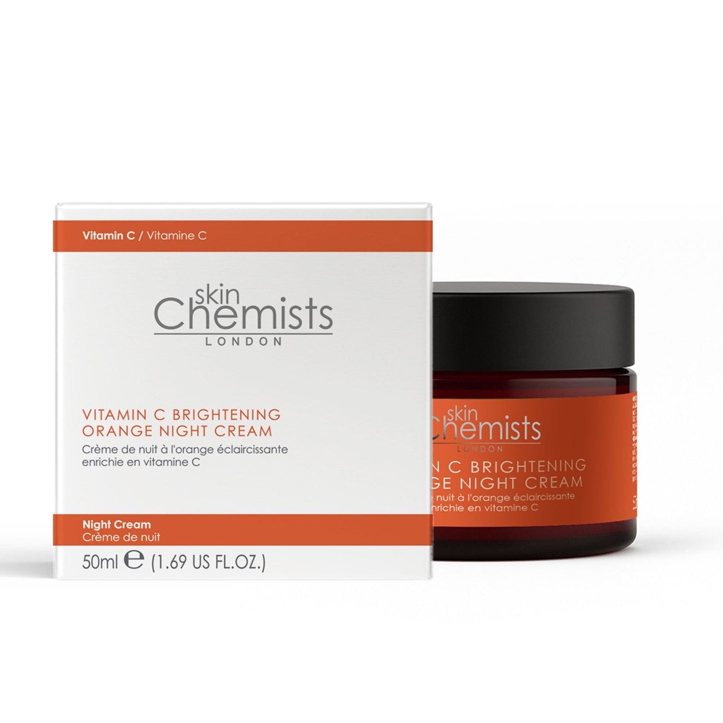 Vitamin C Brightening Orange Night Cream 50ml - skinChemists