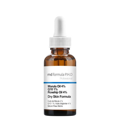 Dry Skin Serum Marulua Oil 4%, Q10 1%, Rosehip Oil 4% 30ml