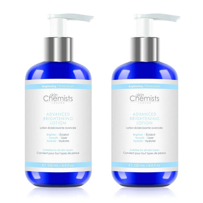 skinChemists Advanced Brightening Lotion 250ml Twin Savings Pack - skinChemists