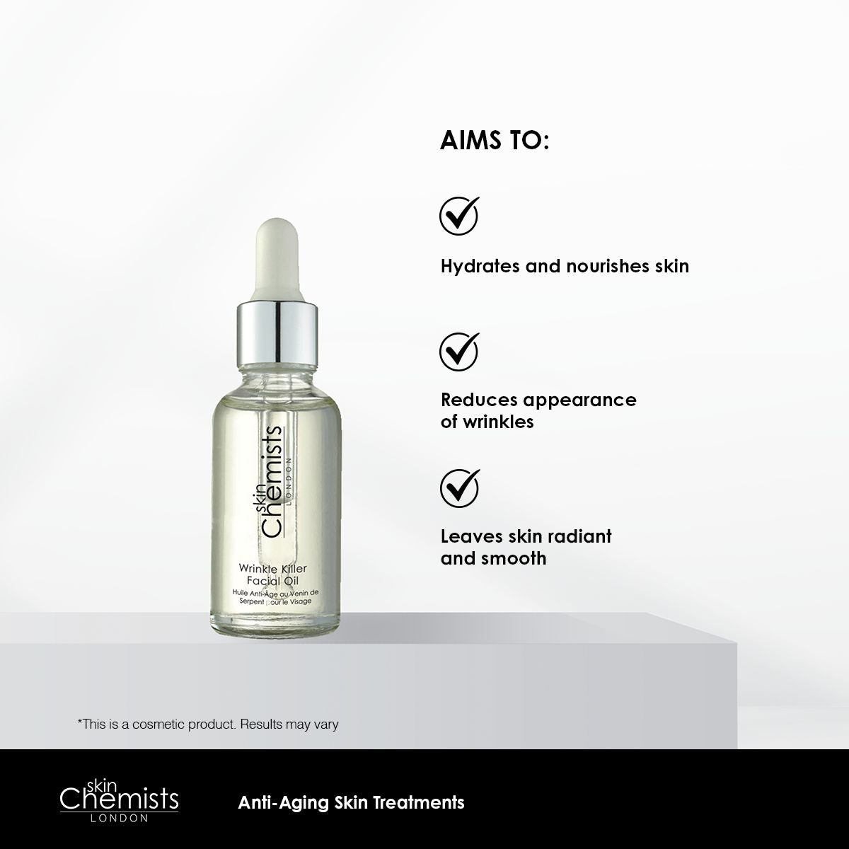 Wrinkle Killer Facial Oil 30ml Twin Value Savings Pack